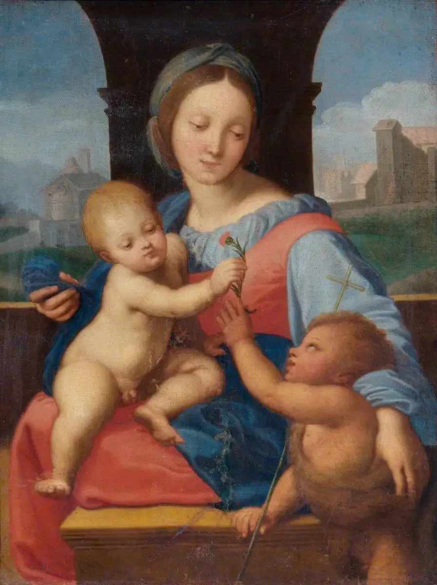 Çocuklu Meryem - Raphael Sanzio