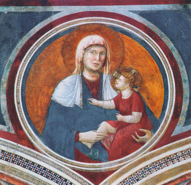Gülümseyen Meryem Ana ve Çocuk - Giotto
