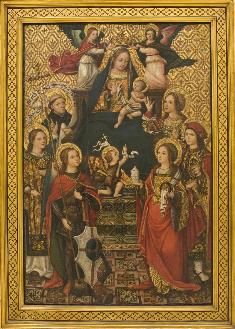 İsa Anası, Azizler ve Melekler - Vicente Masip