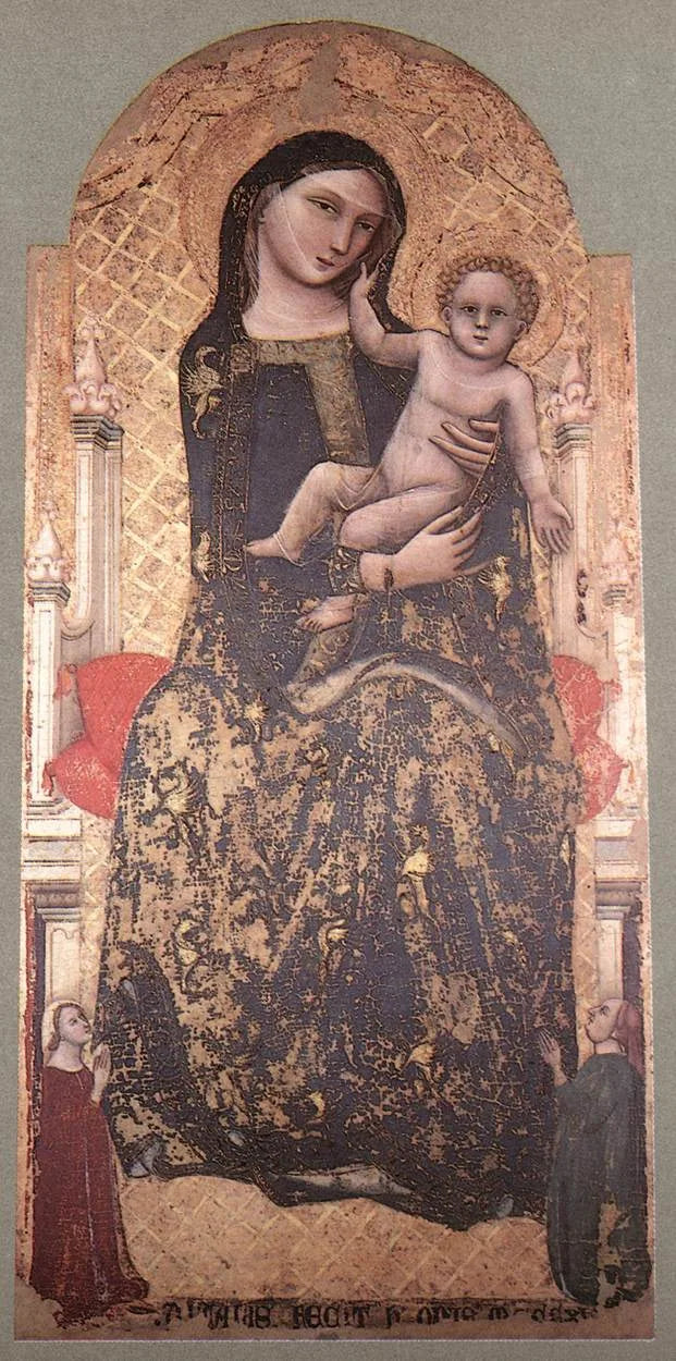 İsa Anası ve Çocuk - Vitale da Bologna
