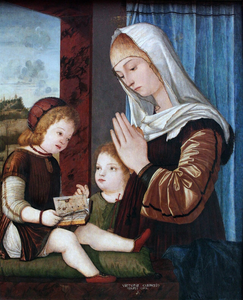 İsa Çocukluğuyla Bakire - Vittore Carpaccio