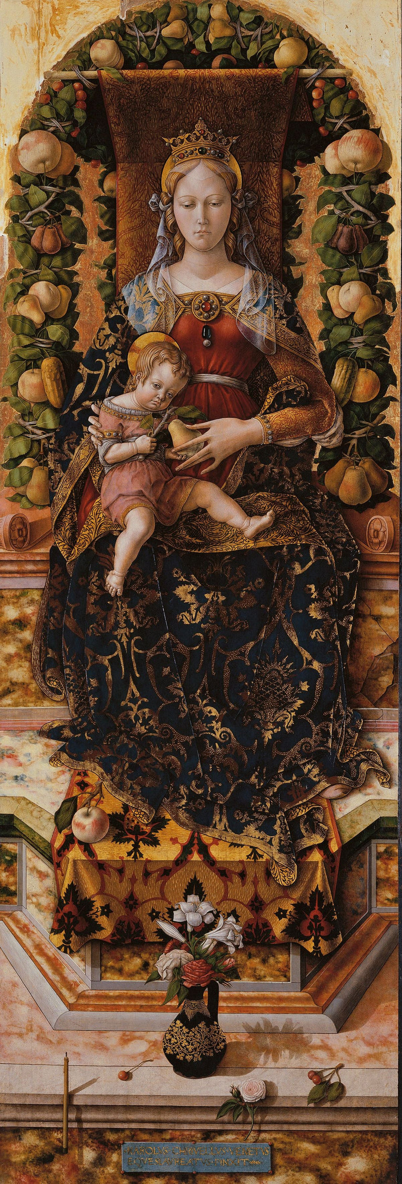 Şamdanlı Bakire - Carlo Crivelli