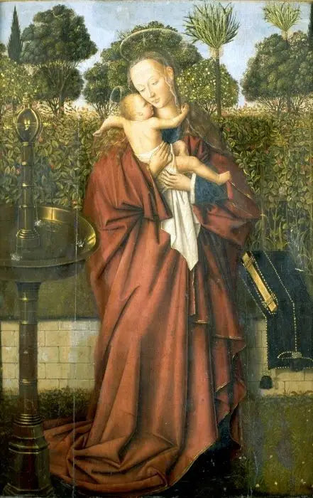 Vierge à la fontaine - Jan van Eyck