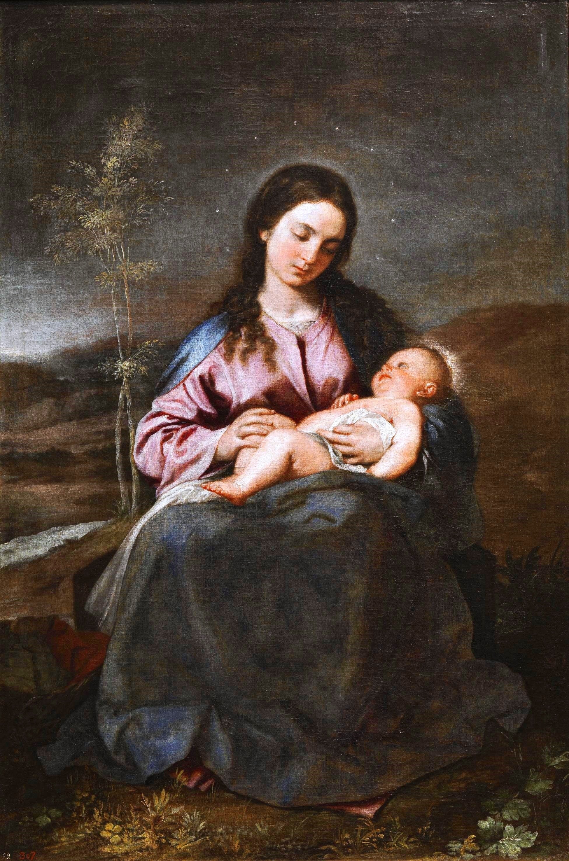 Vierge à l'enfant - Alonso Cano