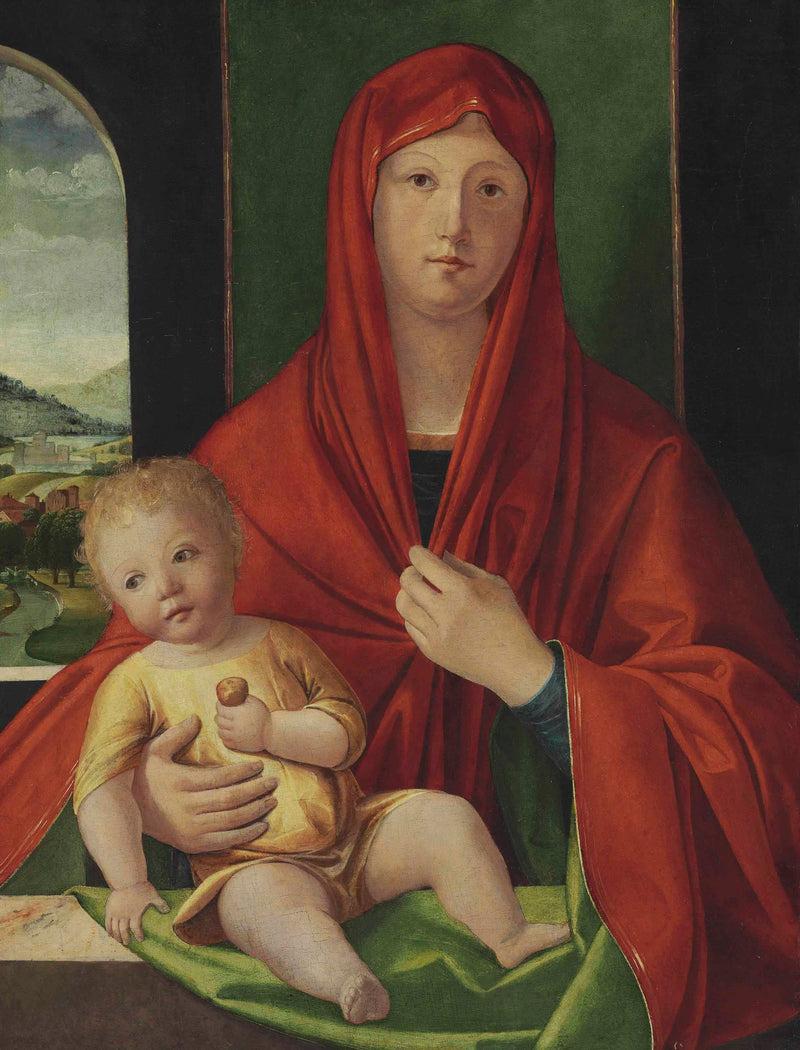 İsa Çocukluğuyla Bakire - Alvise Vivarini