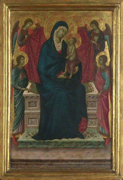 Vierge à l’Enfant avec quatre anges - Ugolino di Nerio - Alpha Reproduction