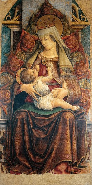 İsa Çocukluğuyla Bakire - Carlo Crivelli
