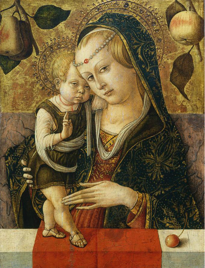 İsa Çocukluğuyla Bakire - Carlo Crivelli