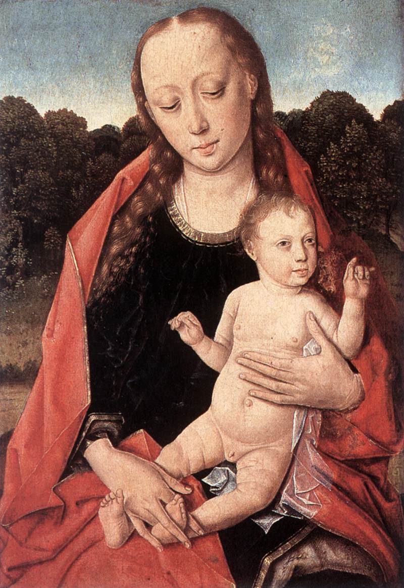 Vierge à l’Enfant - Dirk Bouts - Alpha Reproduction