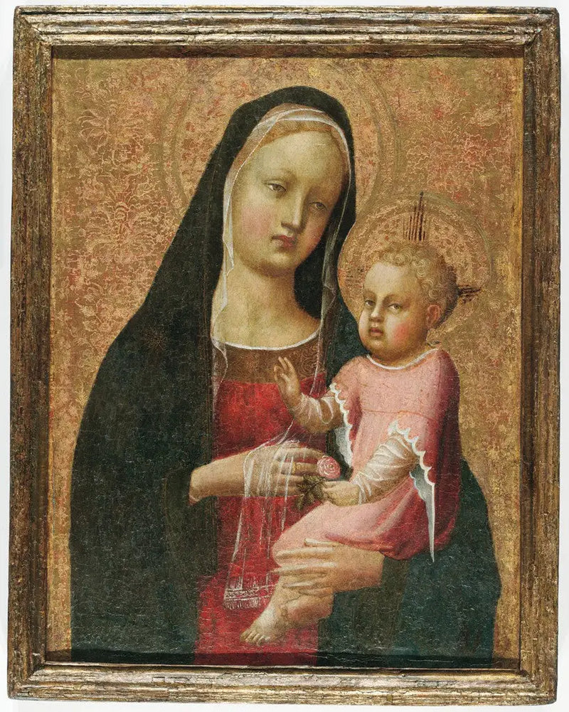 İsa Çocukluğuyla Bakire - Fra Angelico