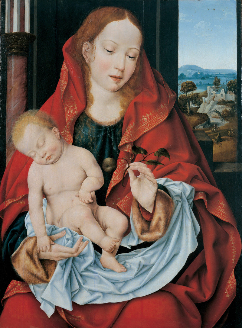 İsa Anası (Gênes) - Joos van Cleve
