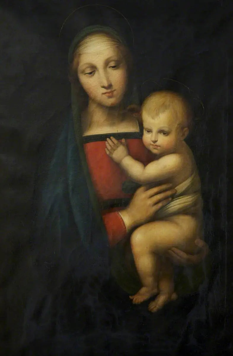 Çocuklu Meryem, Granduca Madonna - Raphael Sanzio