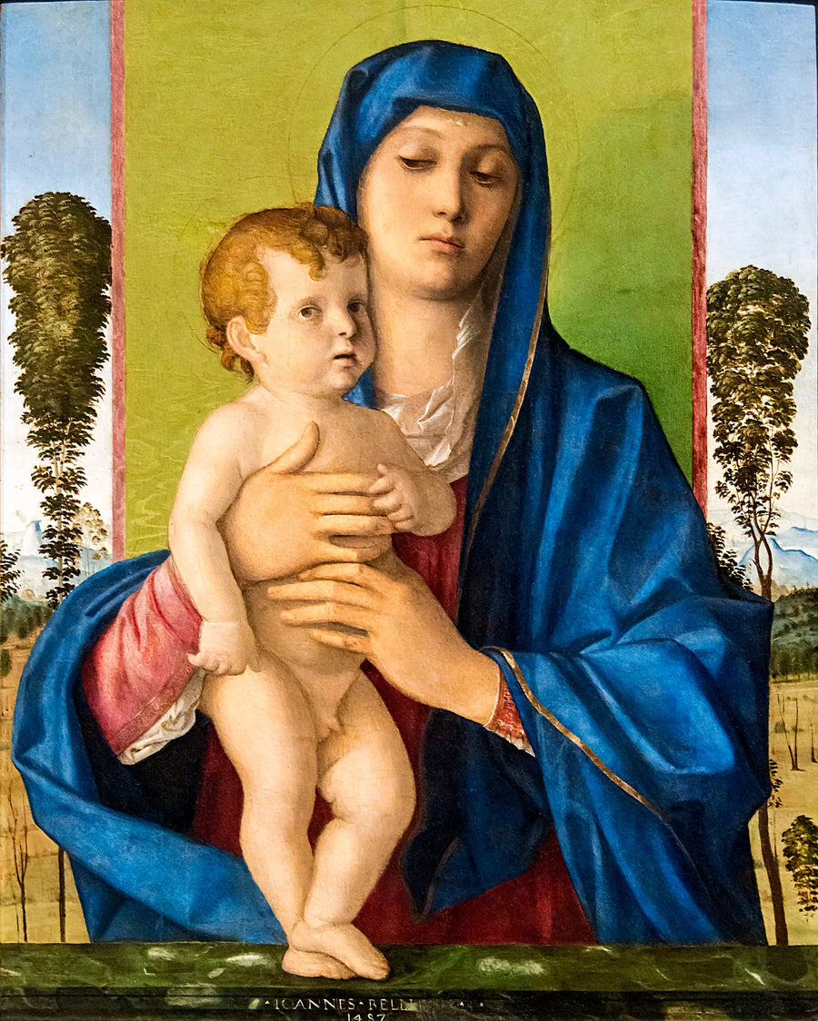 Bakire ve Çalılar - Giovanni Bellini