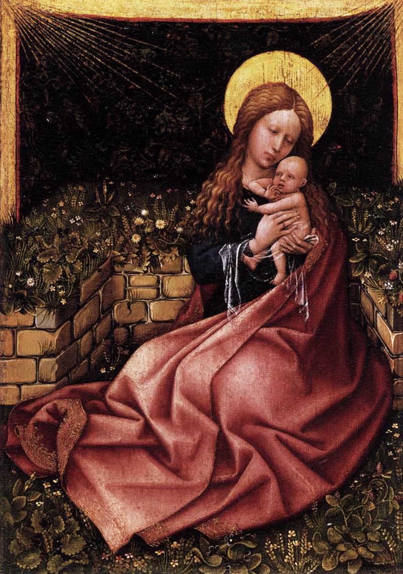 Alçakgönüllülük Bakirei - Robert Campin