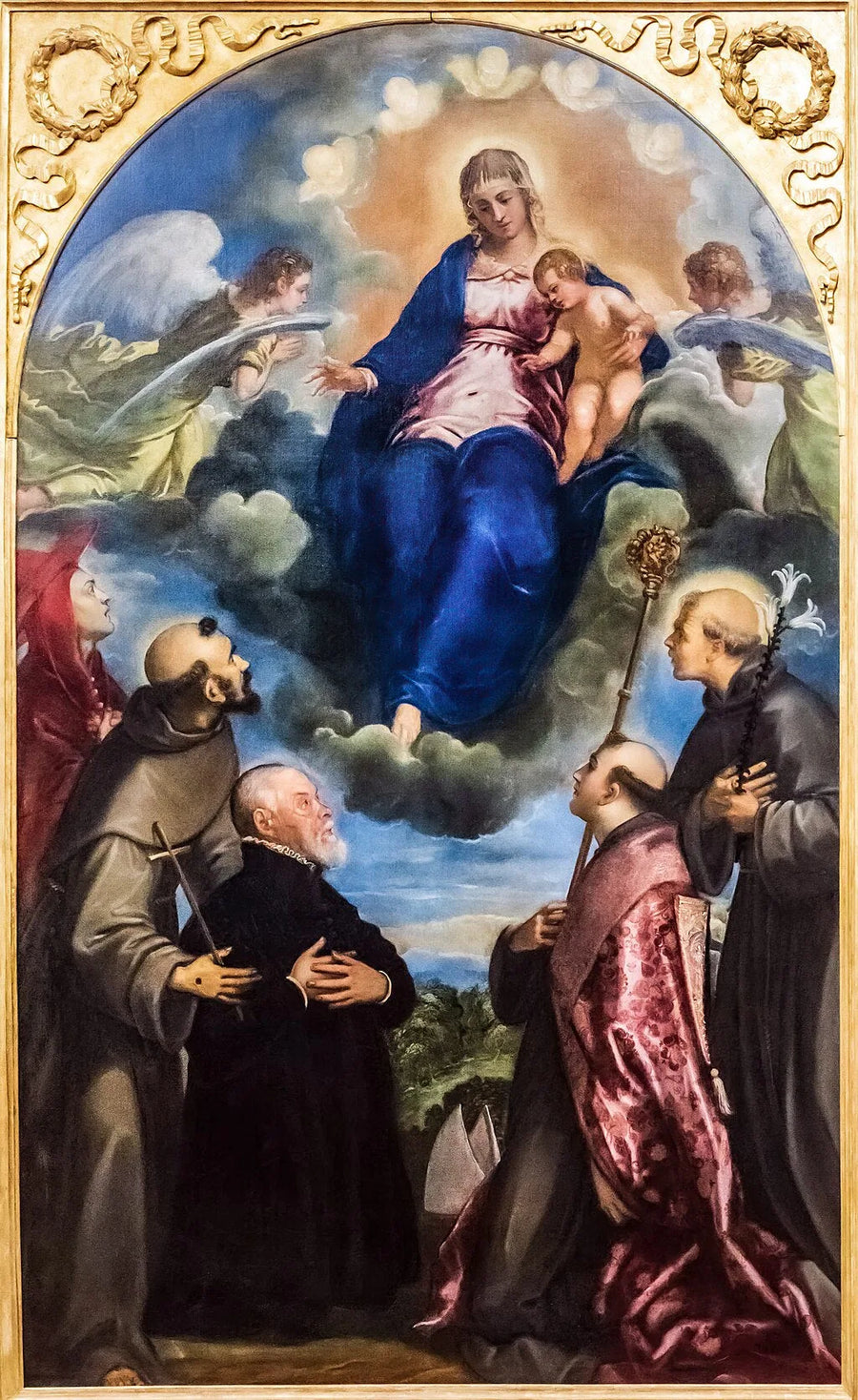 İlahi Meryem ve Çocuk - Jacopo Tintoretto
