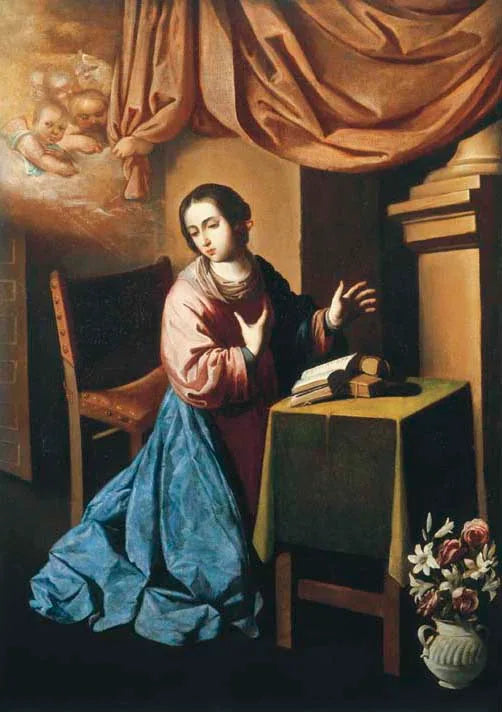 Meryem Ana'nın Müjdesi - Francisco de Zurbarán