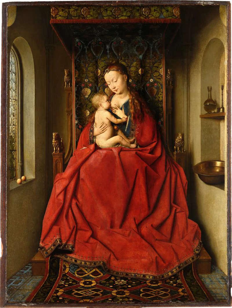 Lucques Meryem Ana - Jan van Eyck