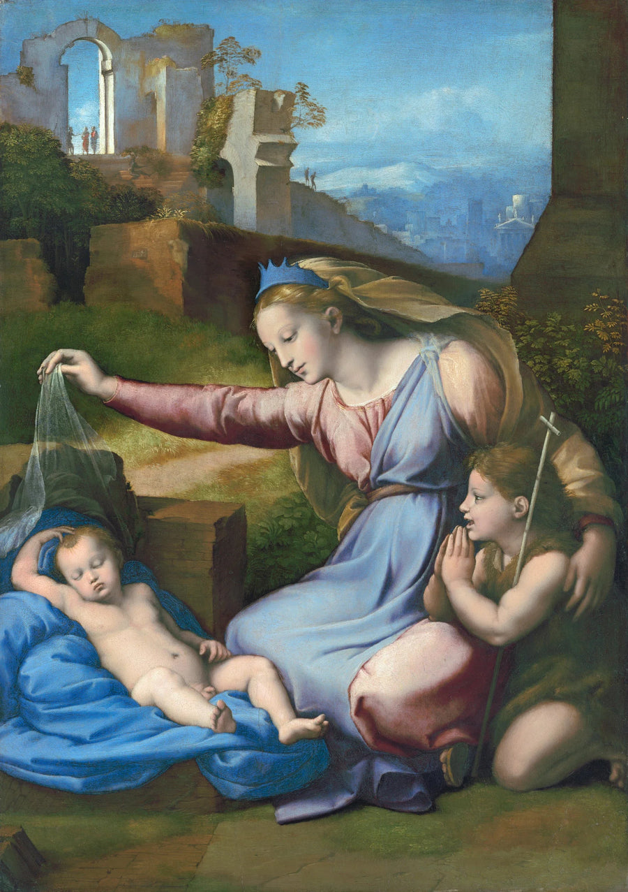 La Vierge au diadème bleu, vers 1512-1518 – Giovanni Francesco Penni