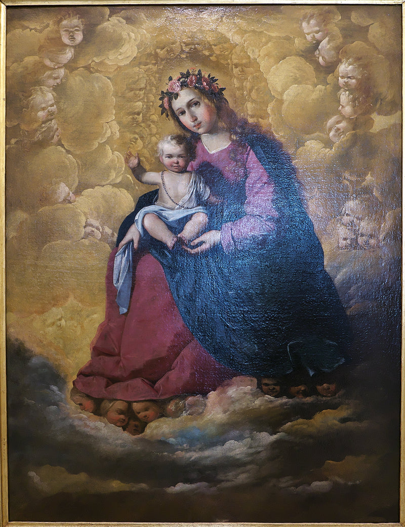 Rosenkranz-Madonna - Francisco de Zurbarán