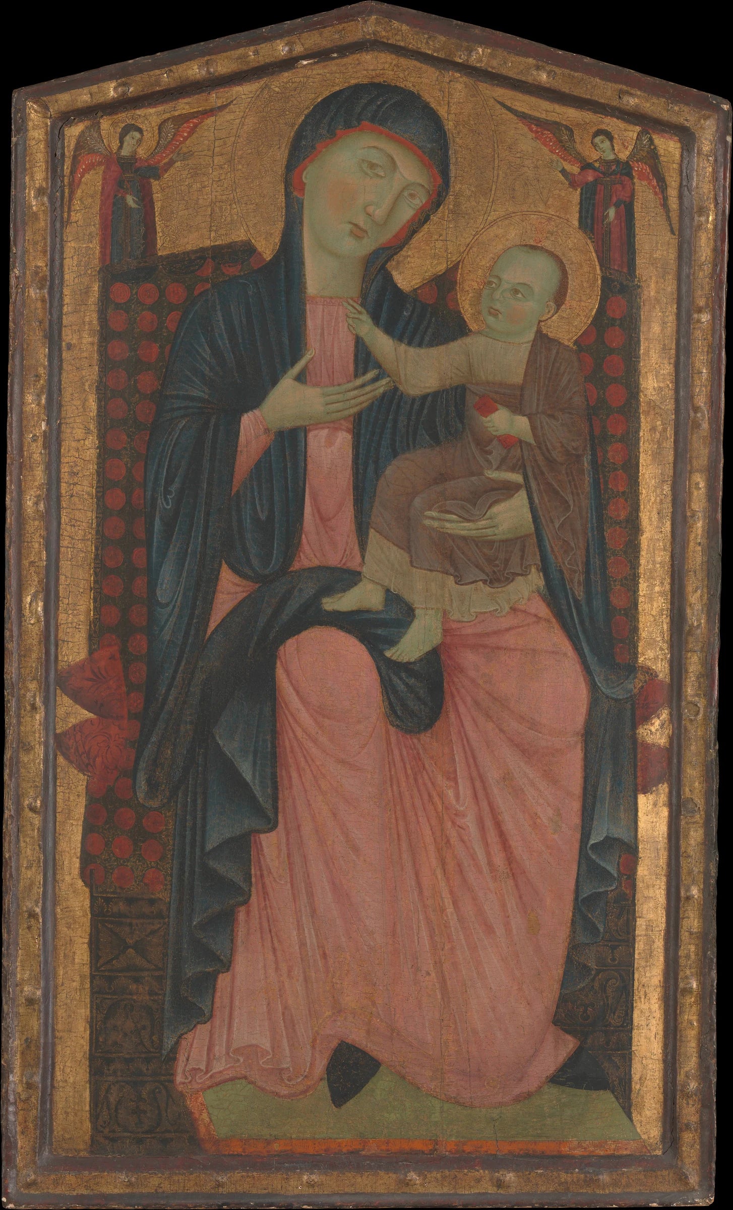 Vierge à l'Enfant trônant - Master of the Magdalen