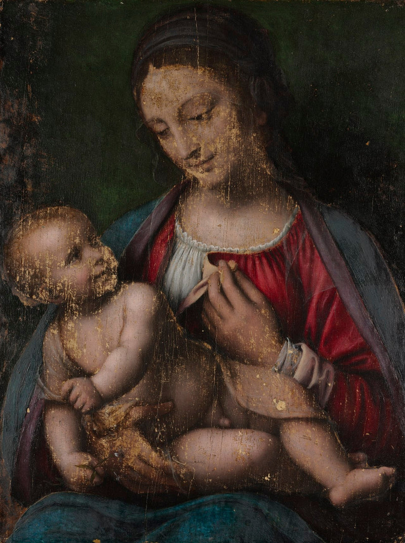 Bakire ve Çocuk - Bernardino Luini