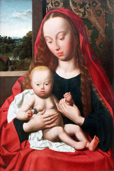 Vierge et Enfant - Geertgen tot Sint Jans - Alpha Reproduction