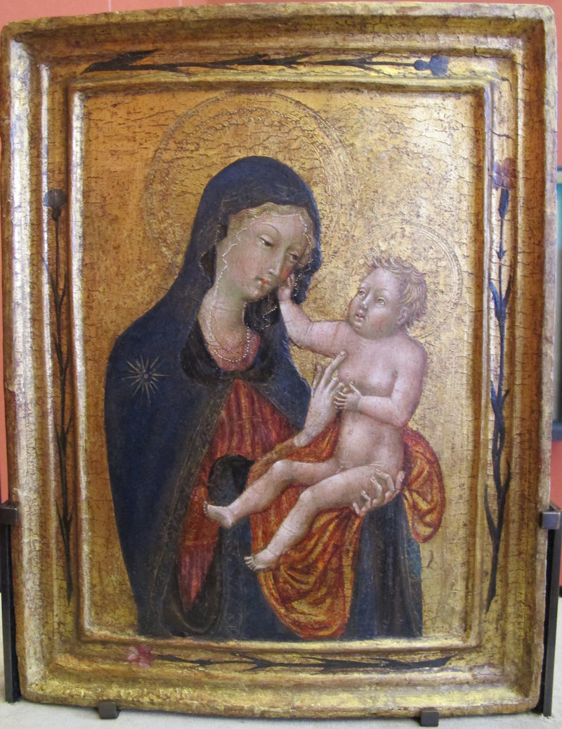 Bakire ve Çocuk - Giovanni di Paolo