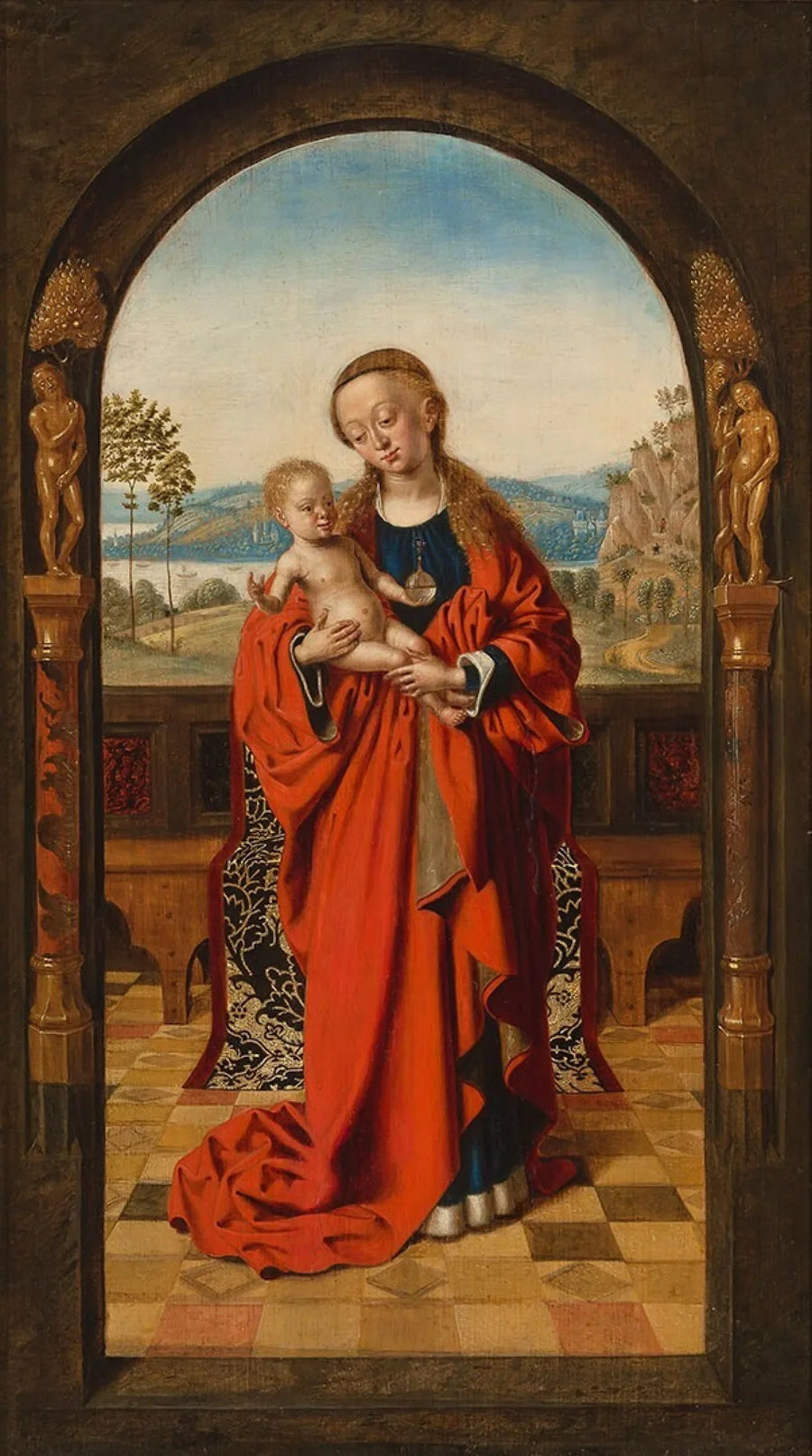 Bakire ve Çocuk - Petrus Christus