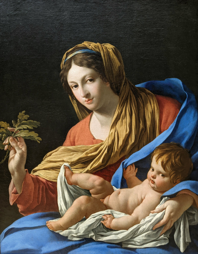 Vierge Hesselin - Simon Vouet
