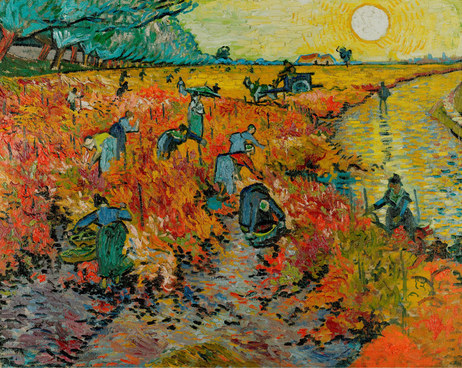 Kırmızı Asma - Vincent van Gogh