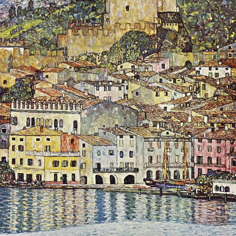 Kıyı Köyü - Gustav Klimt