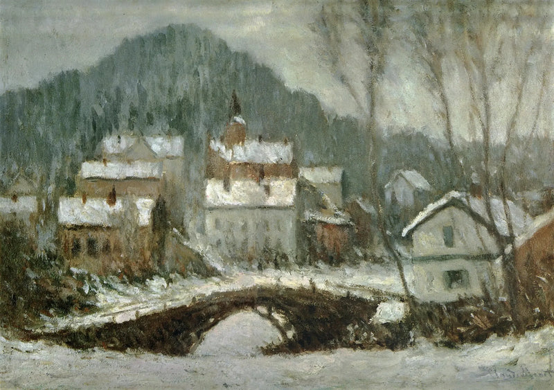 Sandviken Köyü - Claude Monet