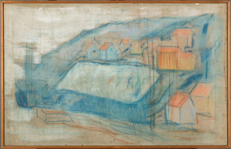 Denize yakın köy - Edvard Munch
