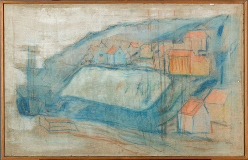 Denize yakın köy - Edvard Munch