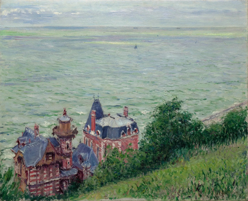 Trouville Villaları - Gustave Caillebotte
