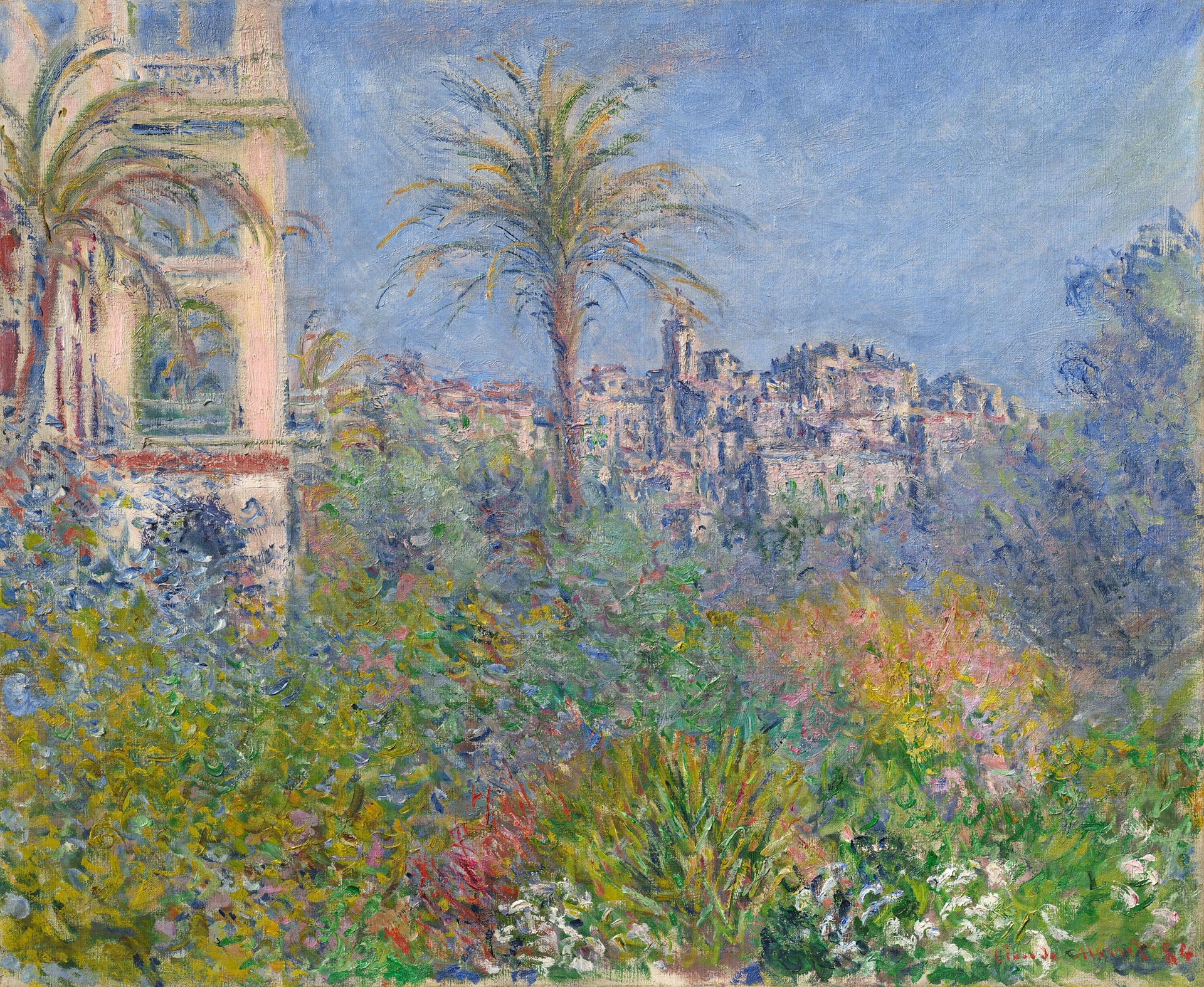 Villas à Bordighera W857a de Claude Monet – Museum Barberini MB-Mon-15