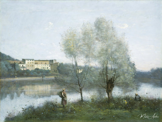 Ville-d’Avray, 1865 - Camille Corot - Reproductions de tableaux et peintures haut de gamme