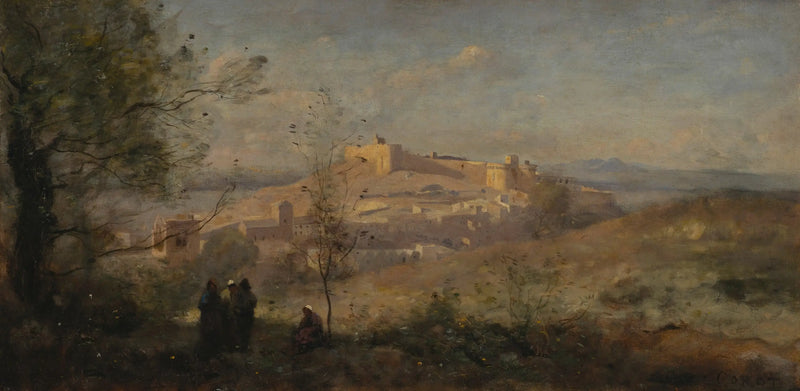 Villeneuve-lès-Avignon, Saint André Kalesi - Jean-Baptiste Camille Corot