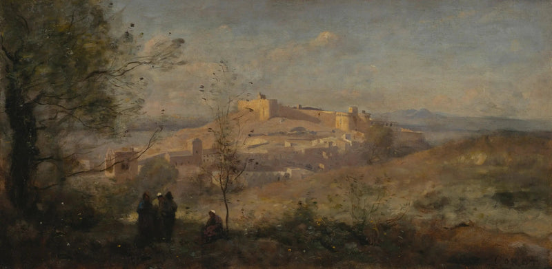 Villeneuve-lès-Avignon, Saint André Kalesi - Jean-Baptiste Camille Corot