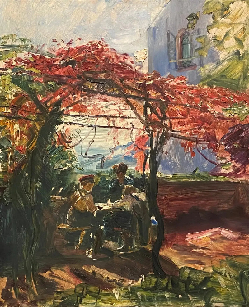 Neukastel'deki Asma Çardak - Max Slevogt