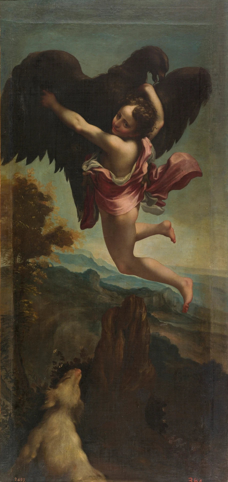 Le viol de Ganymède - Eugenio Cajés