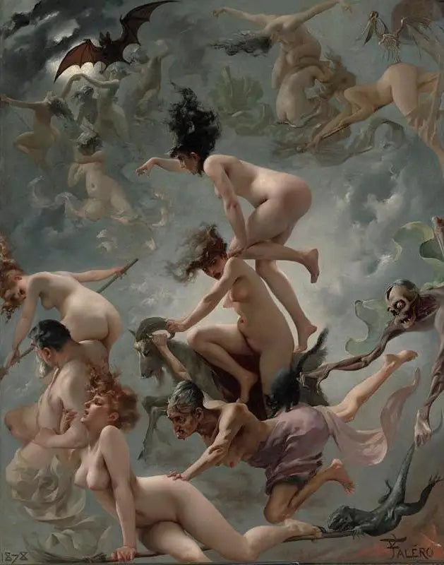 Faust'un Görüşü - Luis Ricardo Falero