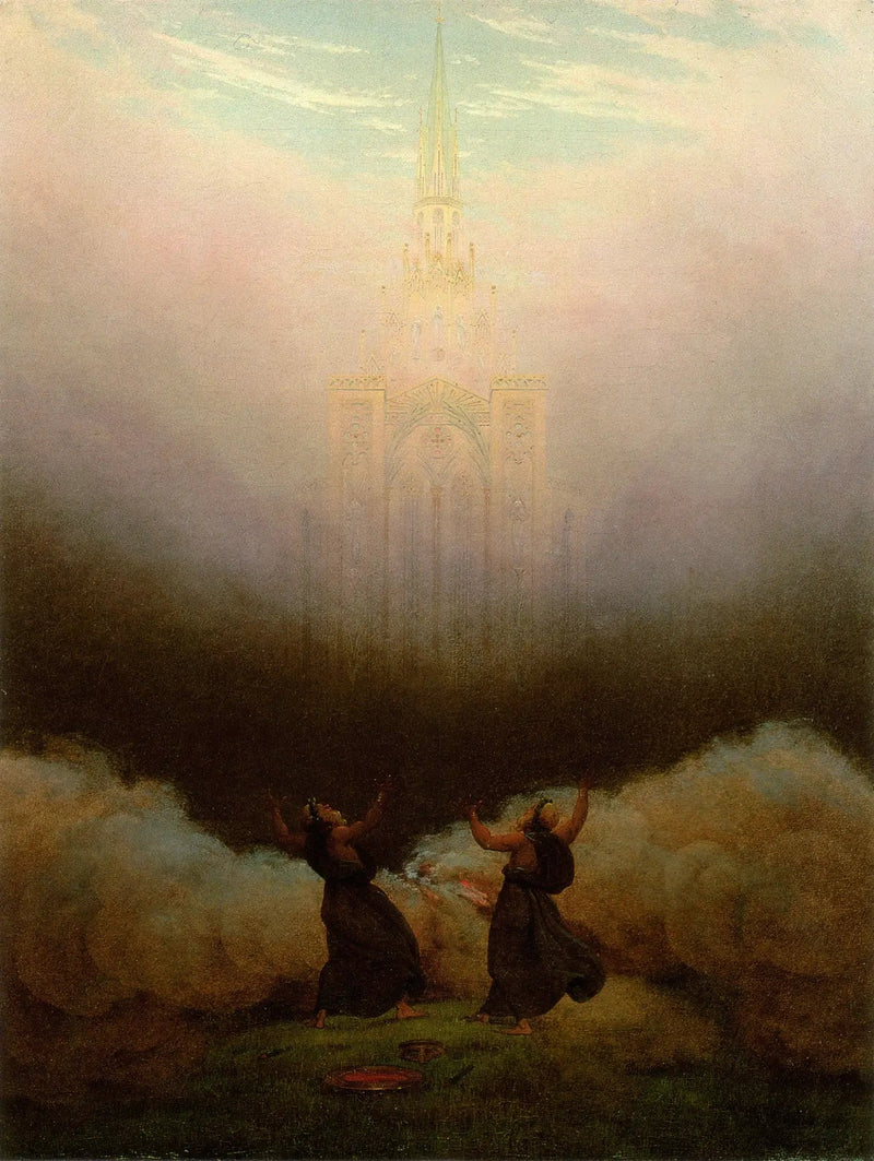 Hristiyan Kilisesi'nin Vizyonu - Caspar David Friedrich