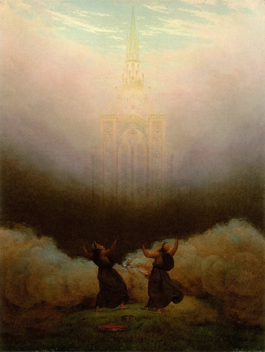 Hristiyan Kilisesi'nin Vizyonu - Caspar David Friedrich