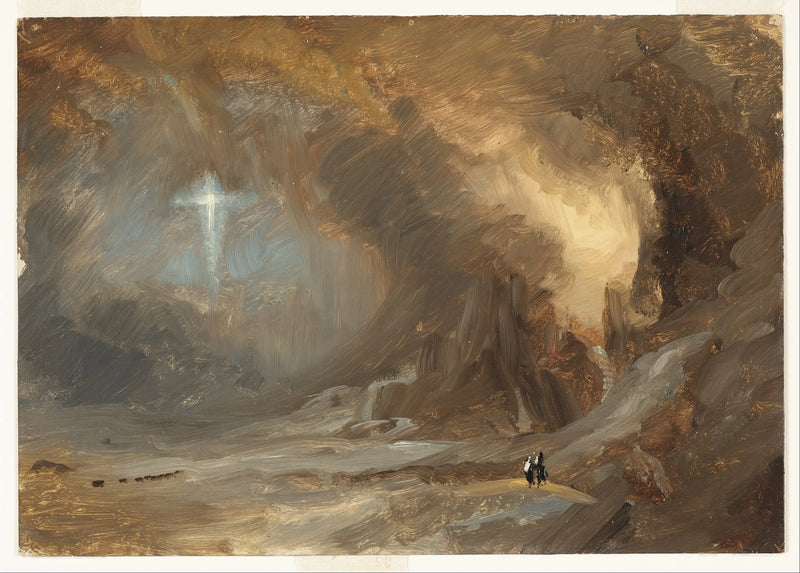 Haç Görünümü - Frederic Edwin Church