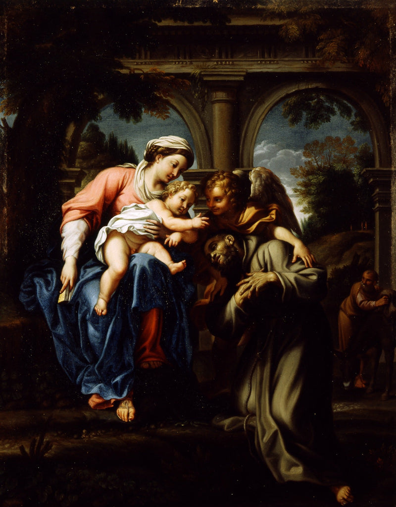 Saint François'nin Vizyonu - Annibale Carracci