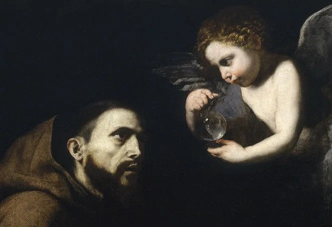 Saint François d'Assise'nin Vizyonu - Jusepe de Ribera