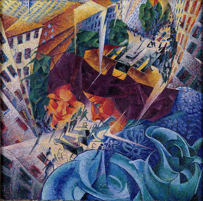 Eşzamanlı Görüntüler - Umberto Boccioni