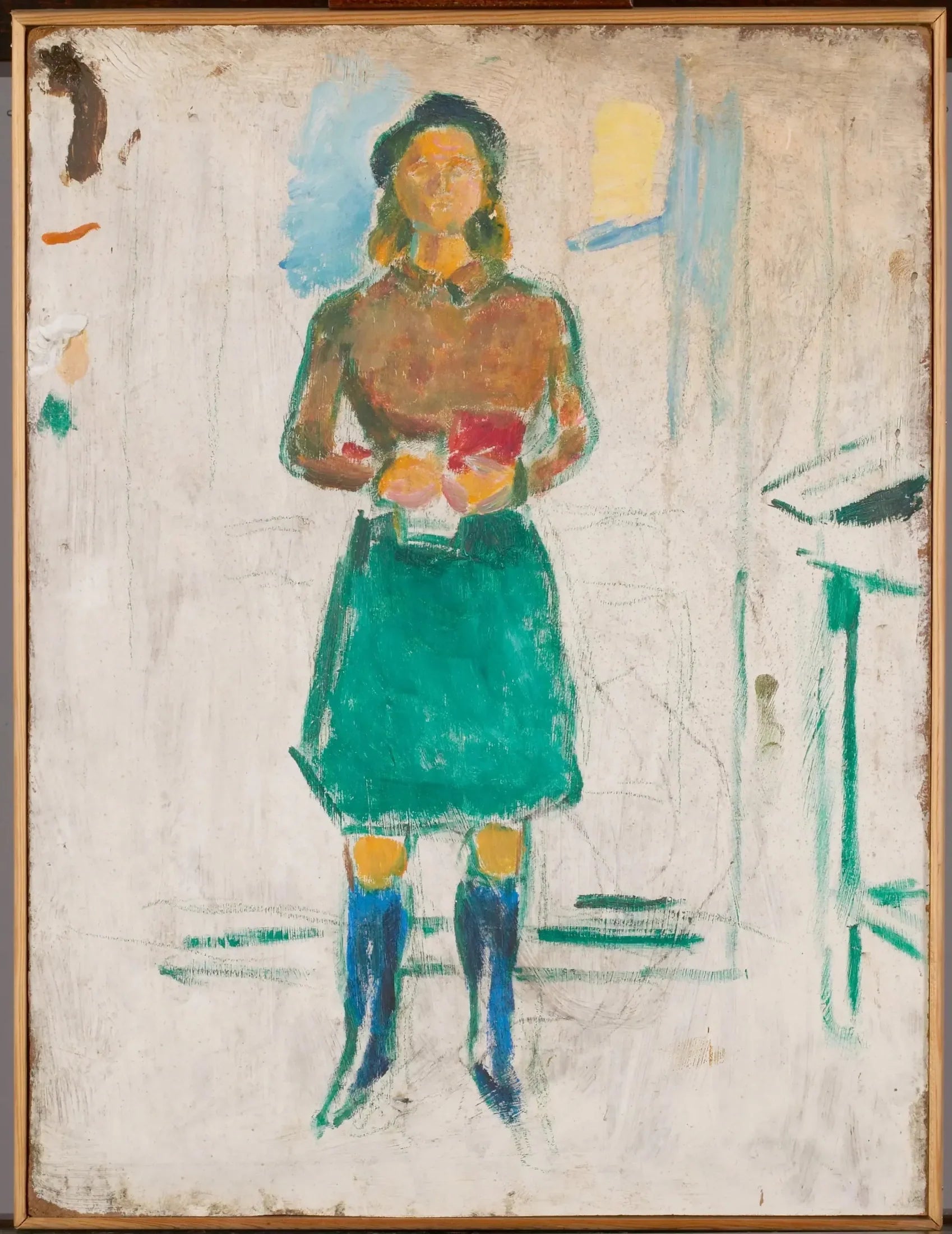 Visite à Ekely - Edvard Munch image 1 copie de tableau peinte à la main