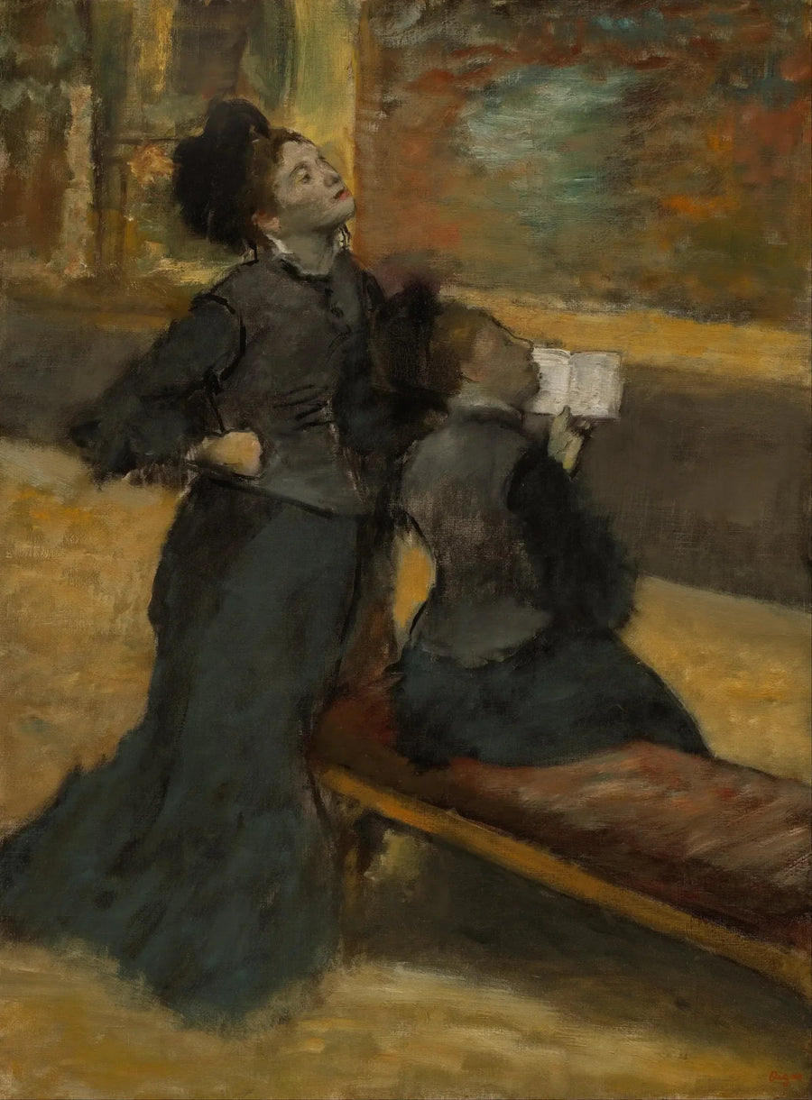 Bir Müzeyi Ziyaret - Edgar Degas